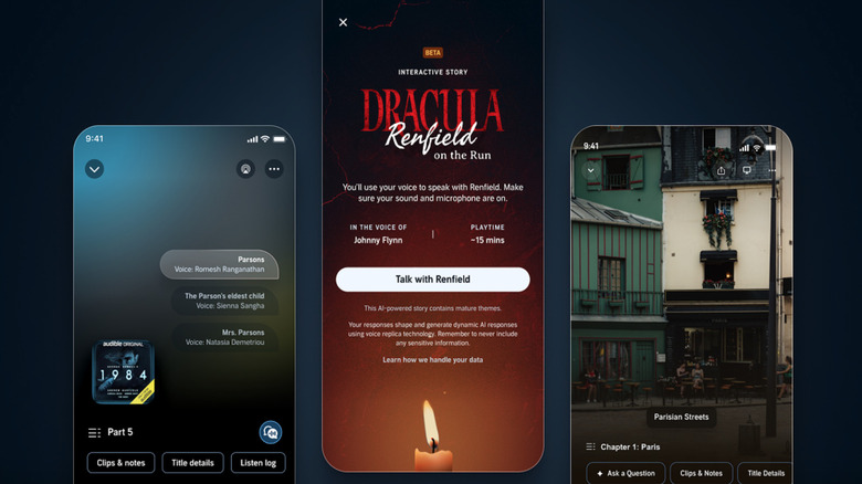 Audible thinks you want to have an AI-generated conversation with Dracula’s beleaguered servant