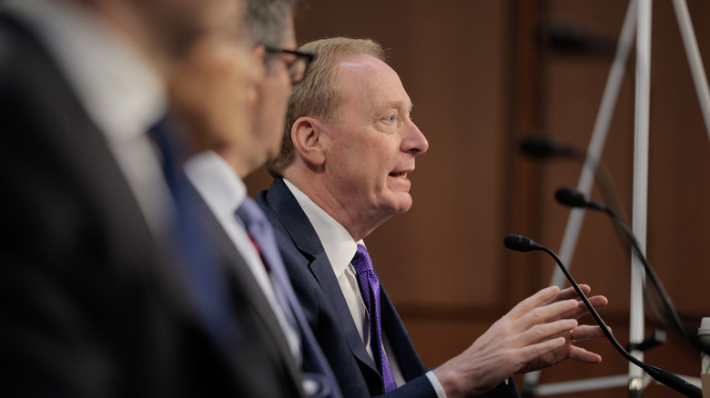 Microsoft’s president says AI is less regulated than a carton of milk