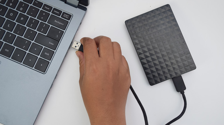 Why it’s important to avoid plugging in a damaged external hard drive