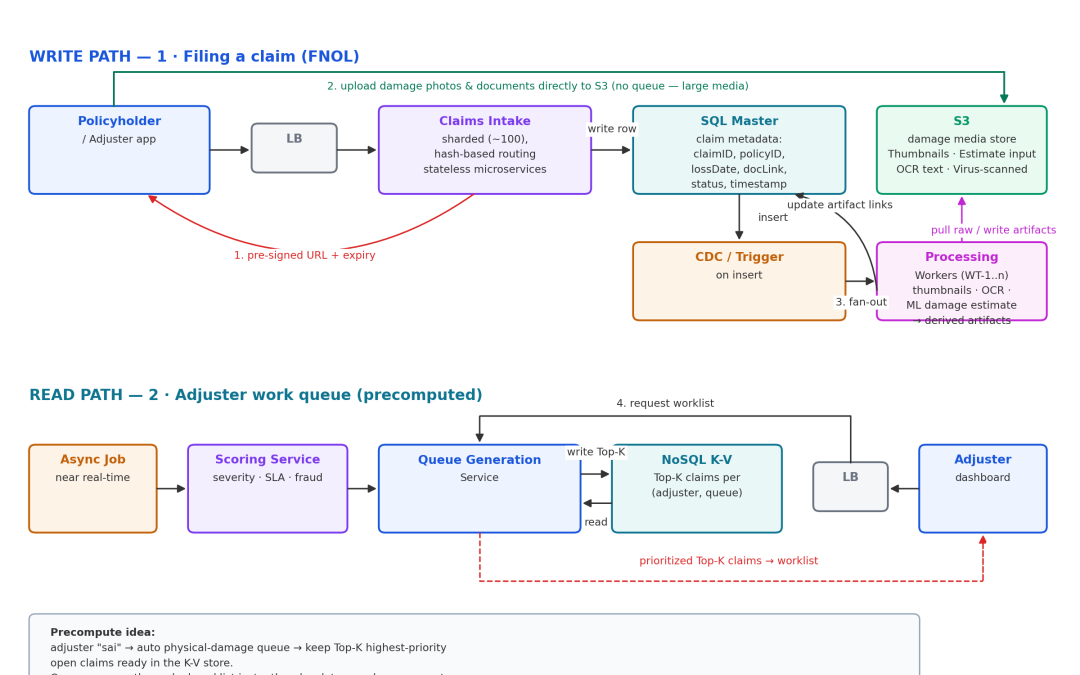 Designing a Claims Intake Platform